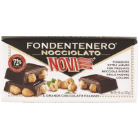 TAVOLETTA DI CIOCCOLATO FONDENTENERO NOCCIOLATO