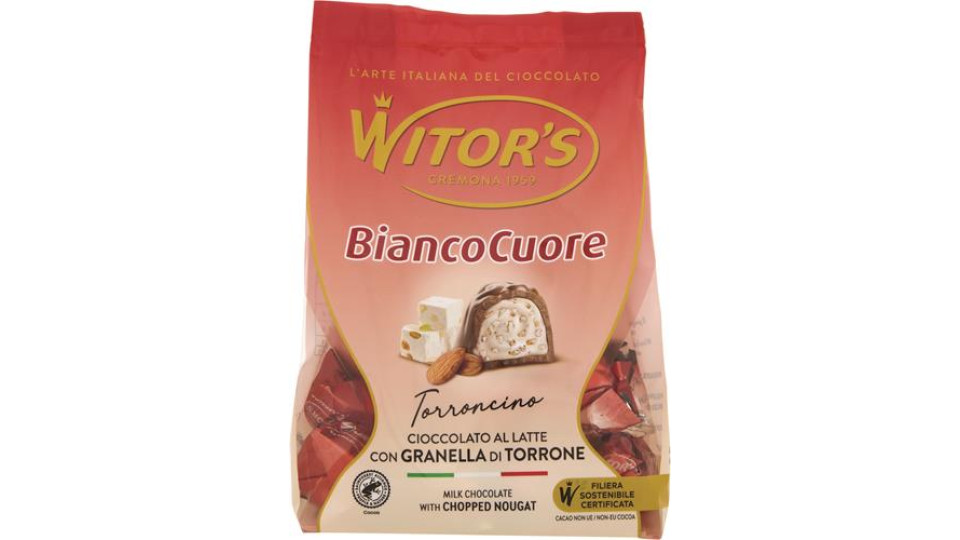 CIOCCOLATINI BIANCOCUORE TORRONCINI