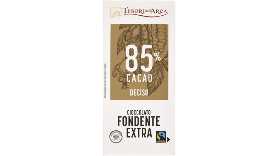 TAVOLETTA DI CIOCCOLATO FONDENTE85%