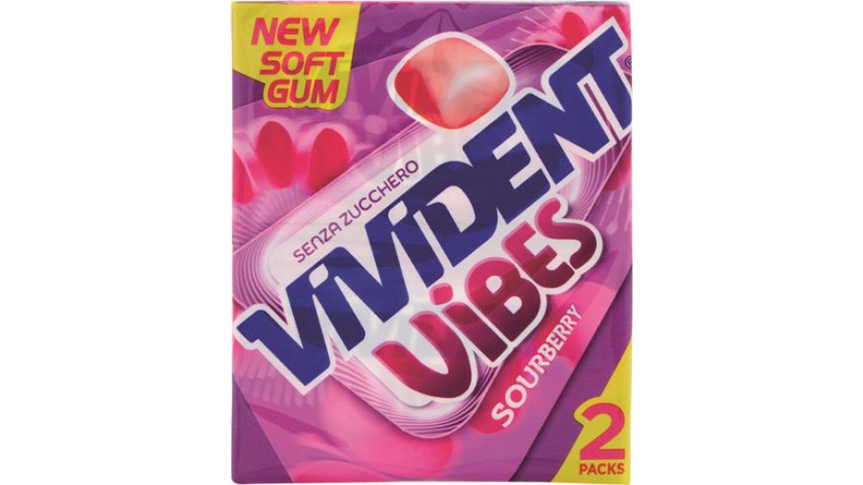 CHEWINGUM VIBES SOURBERRY X2