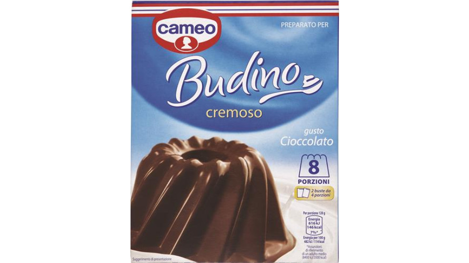 BUDINO CREMOSO AL CIOCCOLATO 8 PORZIONI
