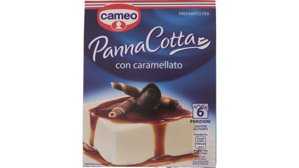 PANNA COTTA CARAMEL 6 PORZIONI