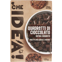 QUADRETTI DI CIOCCOLATO FONDENTI