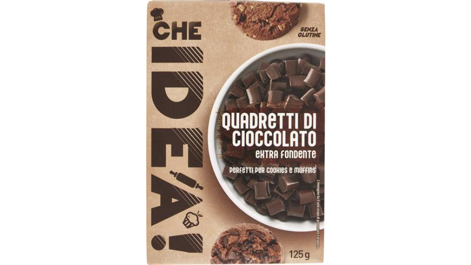 QUADRETTI DI CIOCCOLATO FONDENTI