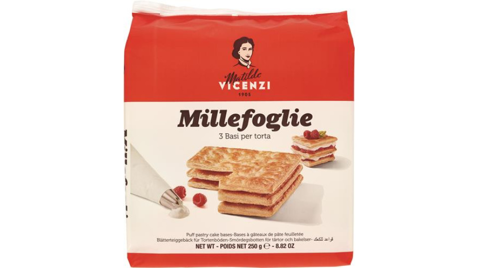 MILLEFOGLIE 3 BASI TORTA