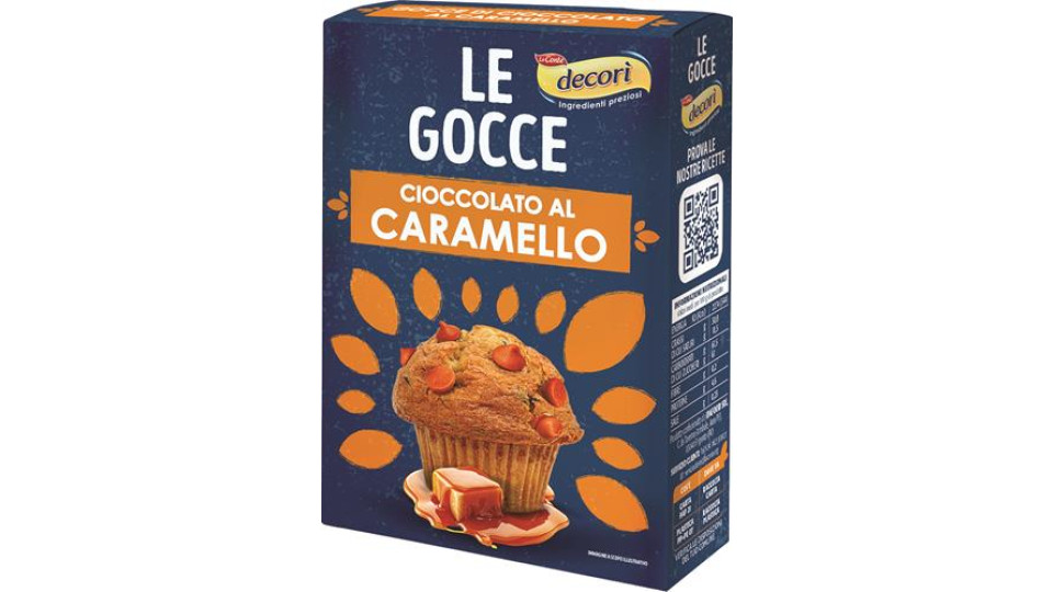 GOCCE DI CIOCCOLATO CARAMELLO