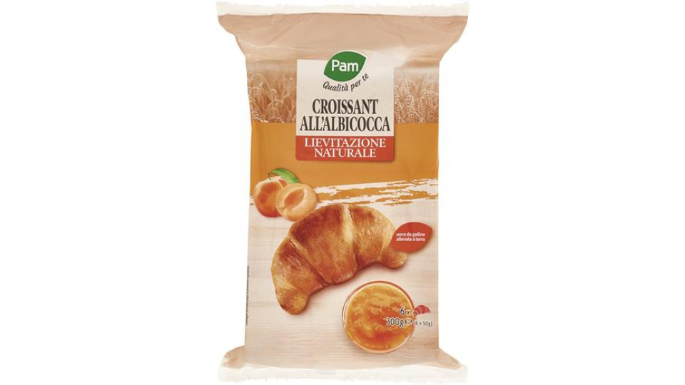 CROISSANT ALBICOCCA 6PZ
