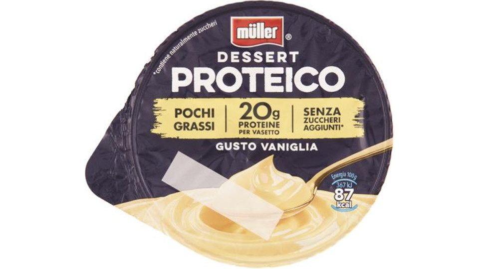 DESSERT PROTEICO VANIGLIA