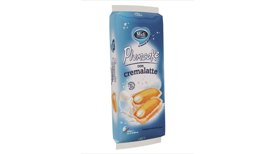 6 PLUMCAKE CREMA LATTE