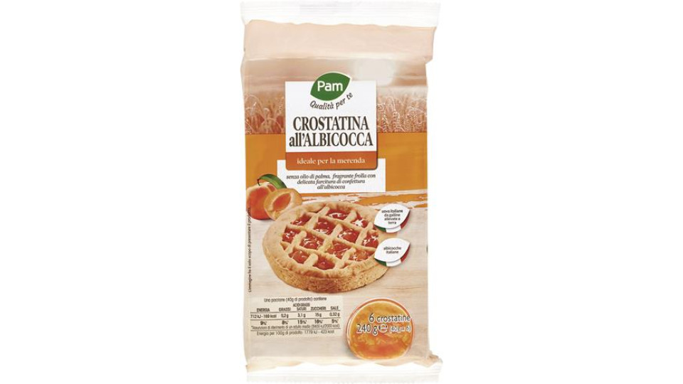 6 CROSTATINE ALBICOCCA