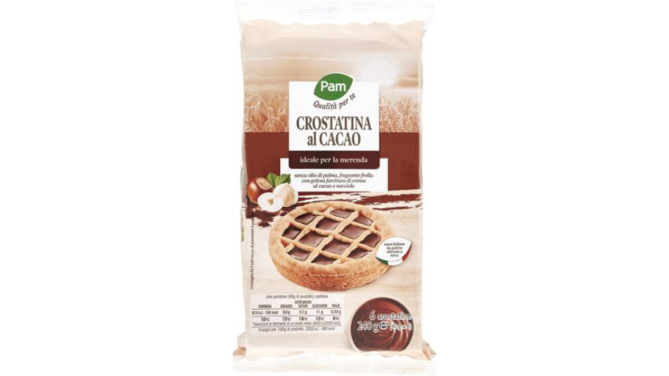 6 CROSTATINE AL CACAO