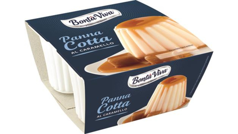 PANNA COTTA CARAMELLO CONFEZIONE 4X100