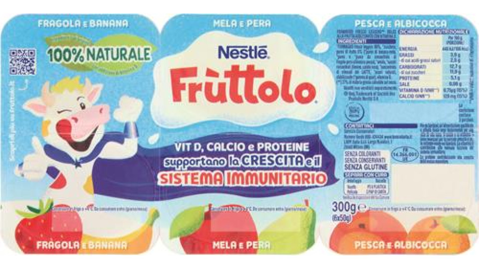 FRUTTOLO MISTO X 6