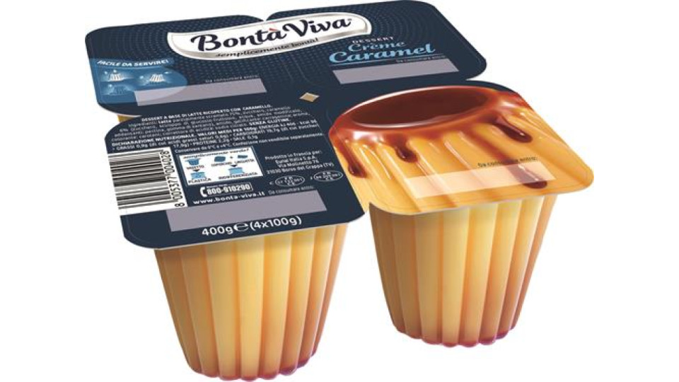 CREME CARAMEL 4X100 GR