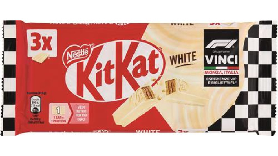WHITE WAFER CON COPERTURA BIANCA 3X41,5G