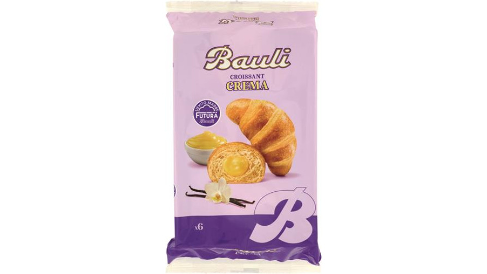 BAULI CROISSANT CREMA 6 PZ GR 300