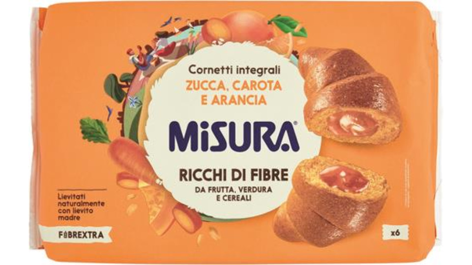 CORNETTI FIBREXTRA ARANCIONE