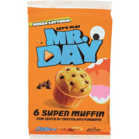 MUFFIN CLASSICO SENZA LATTOSIO CON GOCCE DI CIOCCOLATO