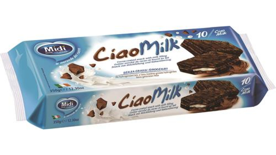 MERENDINA RICOPERTA E FARCITA LATTE 10 PEZZI
