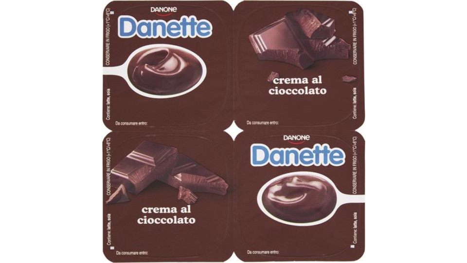 DANETTE CIOCCOLATO X 4