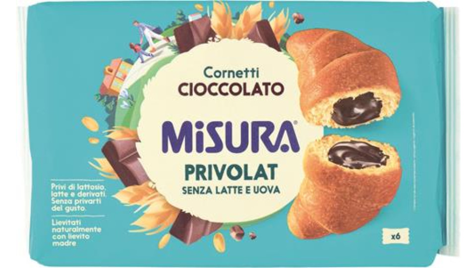 CORNETTI PRIVOLAT AL CIOCCOLATO