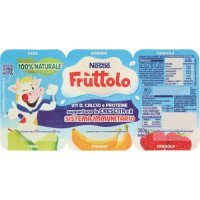 FRUTTOLO FRAGOLA-PERA-BANANA 6 X 50 GR