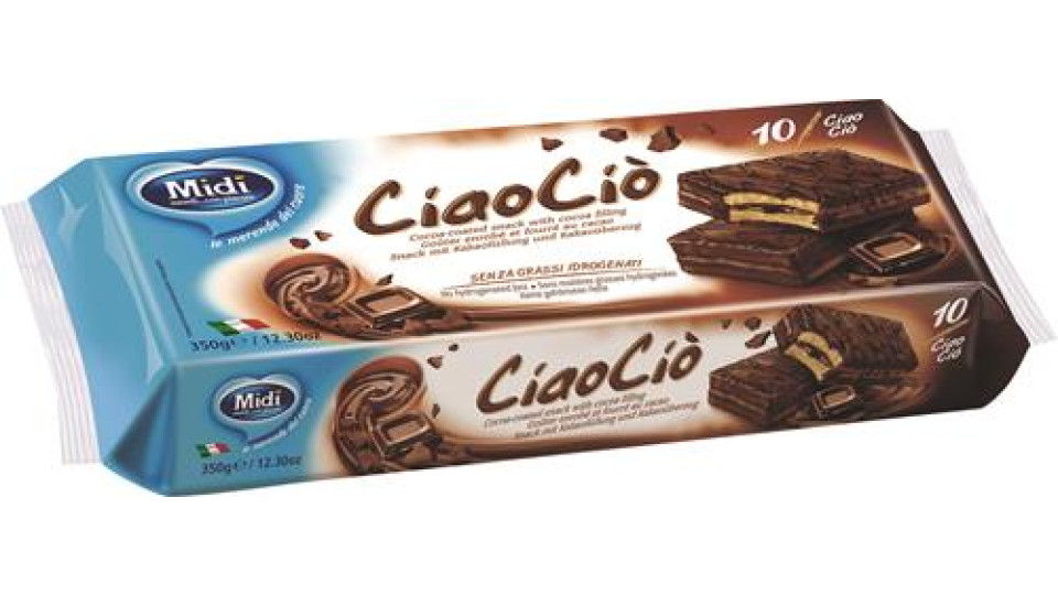 10 MERENDE CIAO CIO' DECORATE E FARCITE CACAO