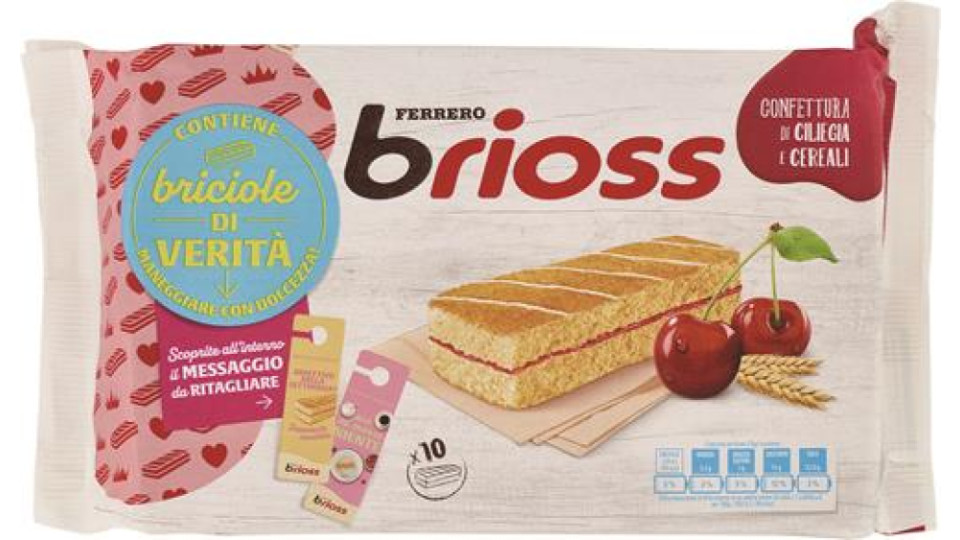 10 BRIOSS FORMATO FAMIGLIA CILIEGIA