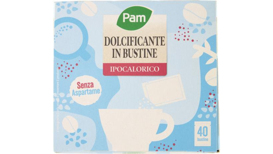 DOLCIFICANTE IN BUSTINE A BASE DI SUCRALOSIO 40 BUSTINE