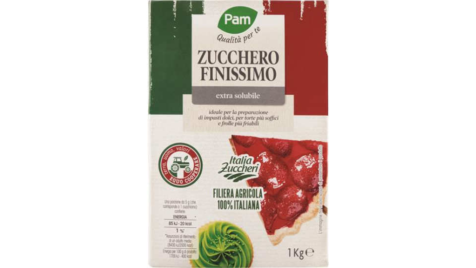 ZUCCHERO FINISSIMO 100%ITALIANO