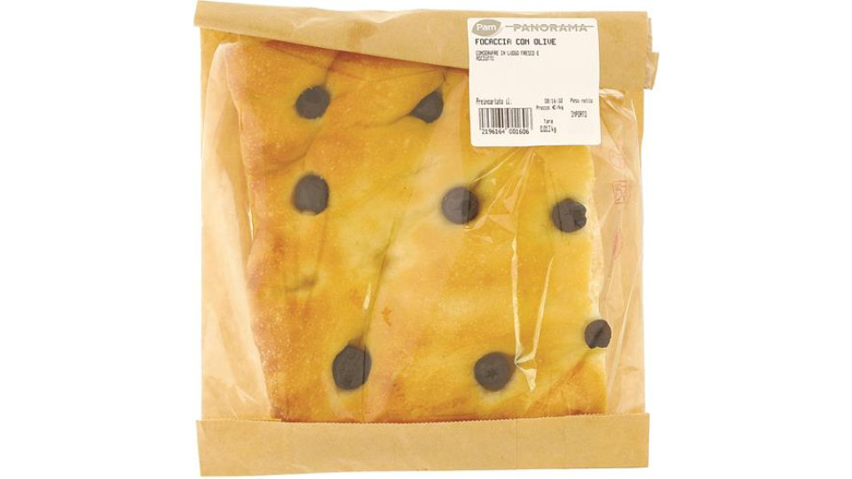 FOCACCIA CON OLIVE