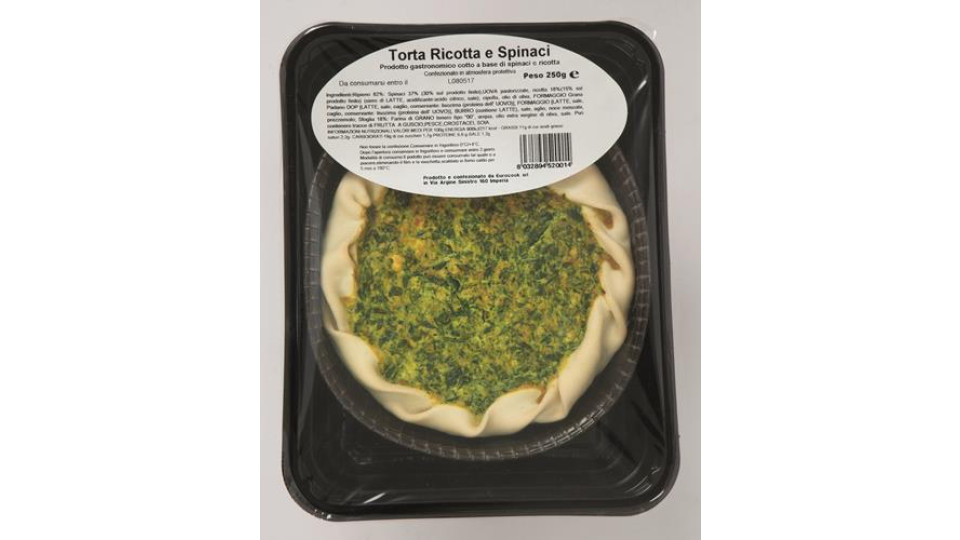 TORTA SALATA RICOTTA SPINACI