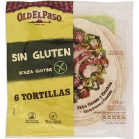 6 TORTILLA SIN GLUTEN