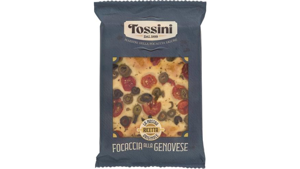 FOCACCIA CON OLIVE E POMODORINI
