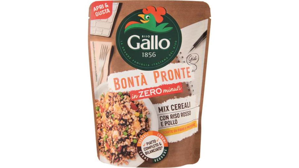 BONTA PRONTE MIX CEREALI RISO ROSSO E POLLO
