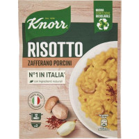 KNORR RISOTTO CON ZAFFERANO E FUNGHI PORCINI