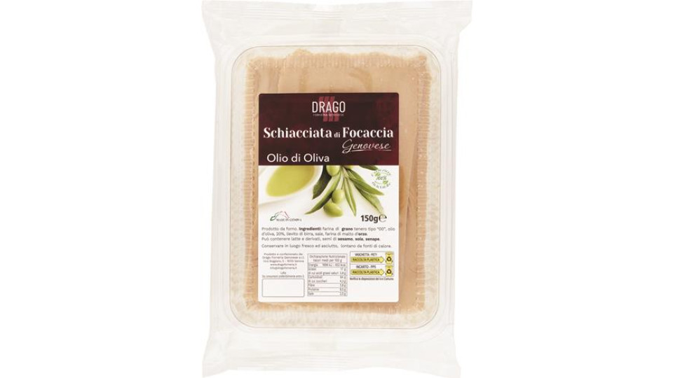 SCHIACCIATA FOCACCIA OLIO OLIVA