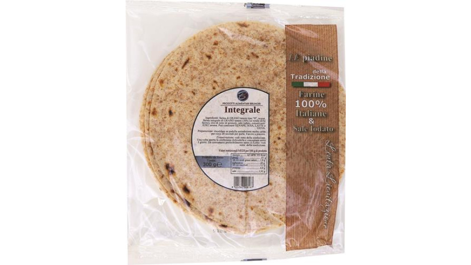 PIADINA FARINA INTEGRALE X3