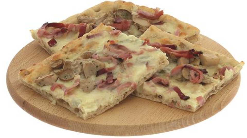 PIZZA GOURMET GORGONZOLA PORCINI SPECK