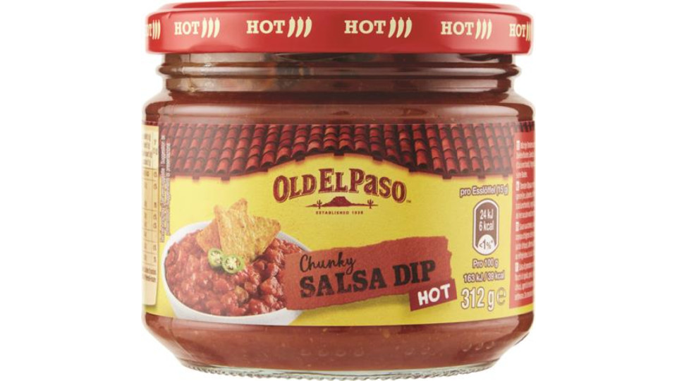 CHUNKY SALSA DIP HOT