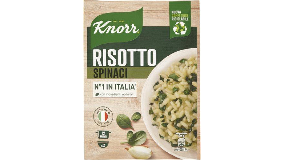 KNORR RISOTTO CON SPINACI