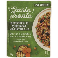 BULGUR E QUINOA ALL'ORTOLANA
