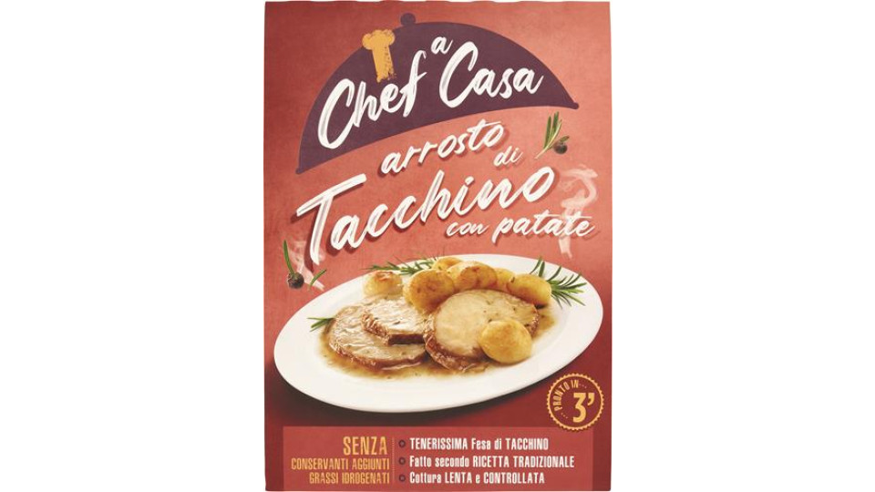 ARROSTO DI TACCHINO CON PATATE