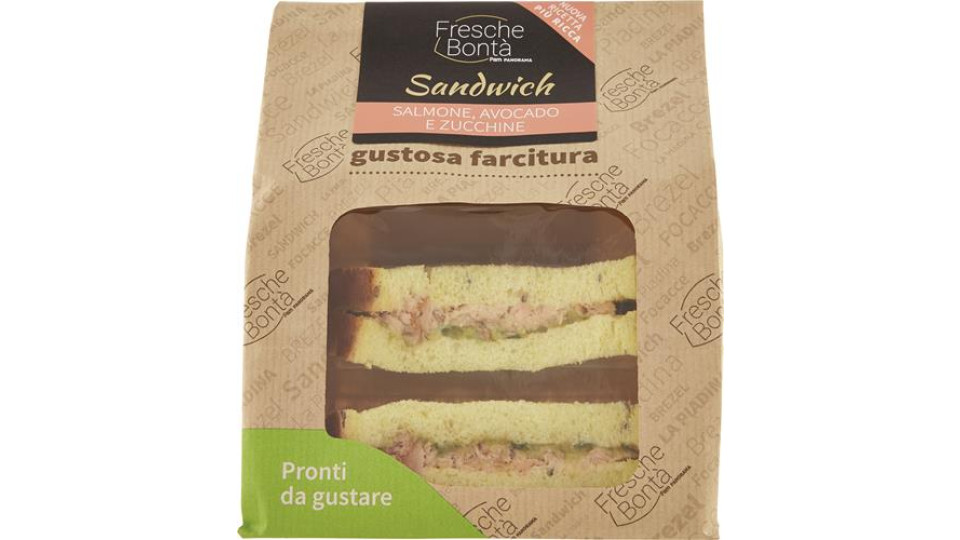 SANDWICH SALMONE E AVOCADO