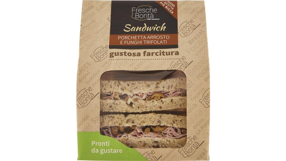 SANDWICH PORCHETTA E FUNGHI