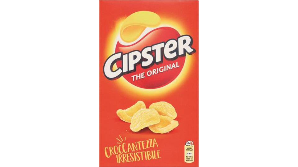 CIPSTER ORIGINAL CHIPS DI PATATE ASTUCCIO 85G