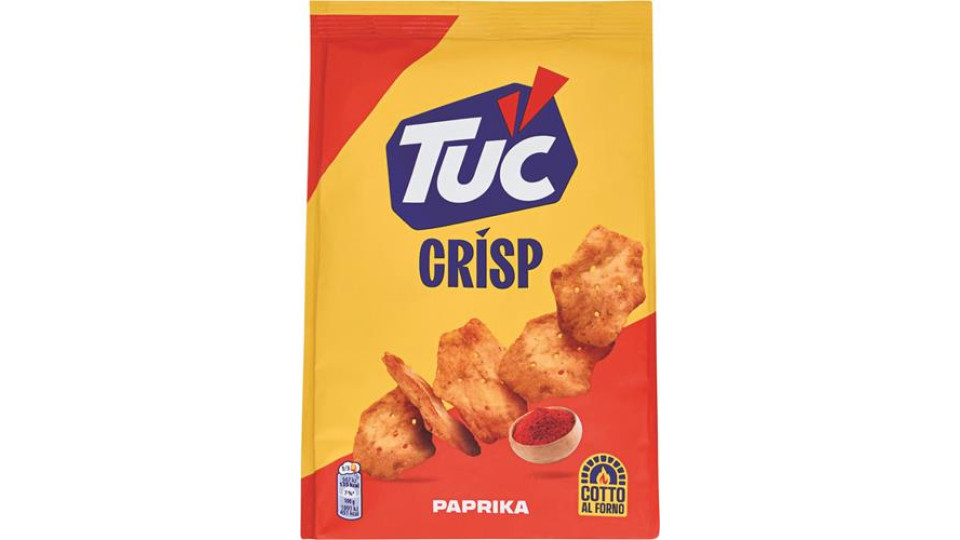 TUC CRISP SFOGLIATINE CROCCANTI PAPRIKA COTTE AL FORNO