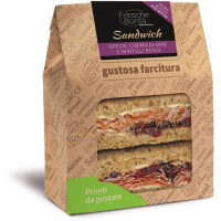 SANDWICH SPECK CREMA DI BRIE E MIRTILLI ROSSI
