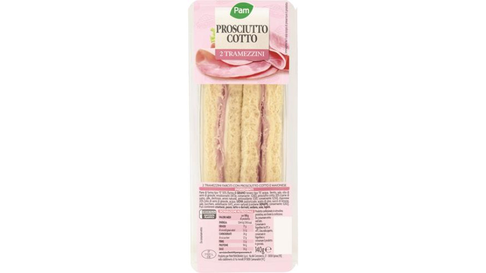 TRAMEZZINO PROSCIUTTO COTTO E MOZZARELLA