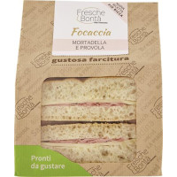 FOCACCIA MORTADELLA E PROVOLA